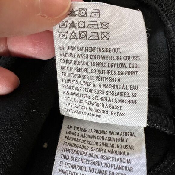 American Eagle Womens Hoodie Sweatshirt Flex Athletic Waffle Knit Pullover Small - Picture 7 of 7